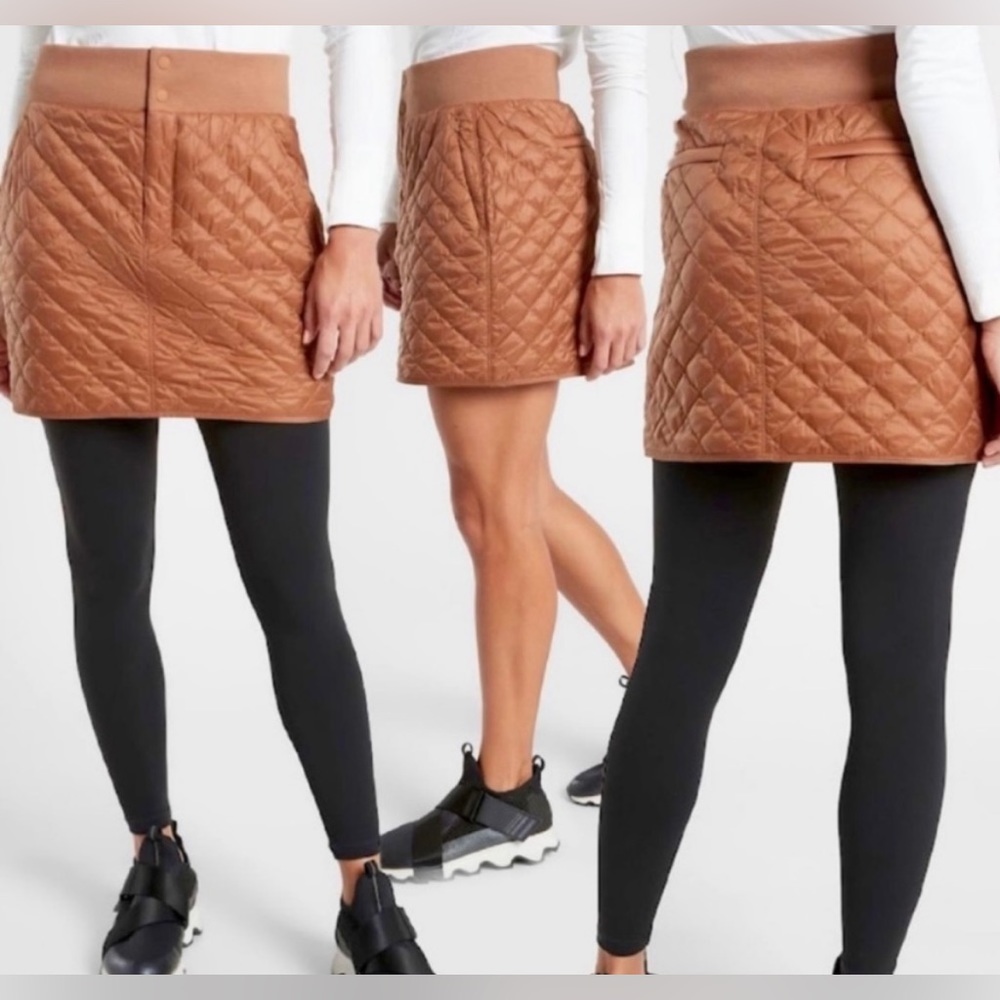 Athleta Quilted lodge skirt